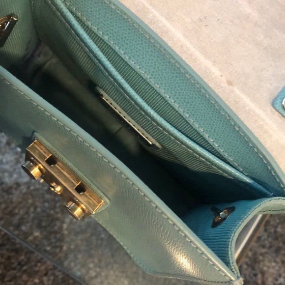 Furla Leather Bag in baby blue - Picture 3 of 3